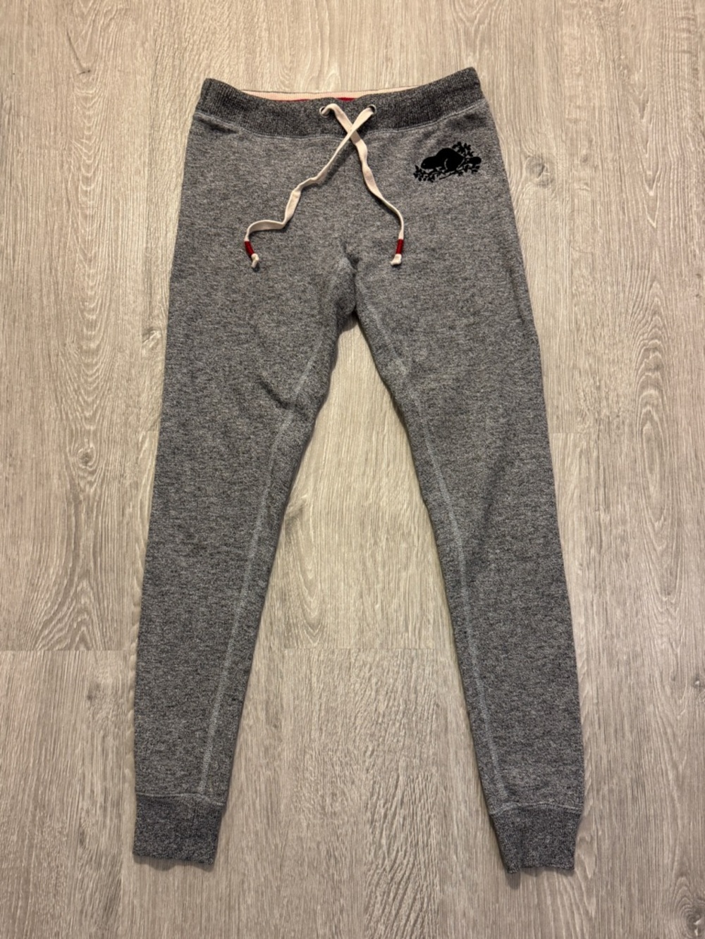 Roots Women's Heather Gray Drawstring Joggers
